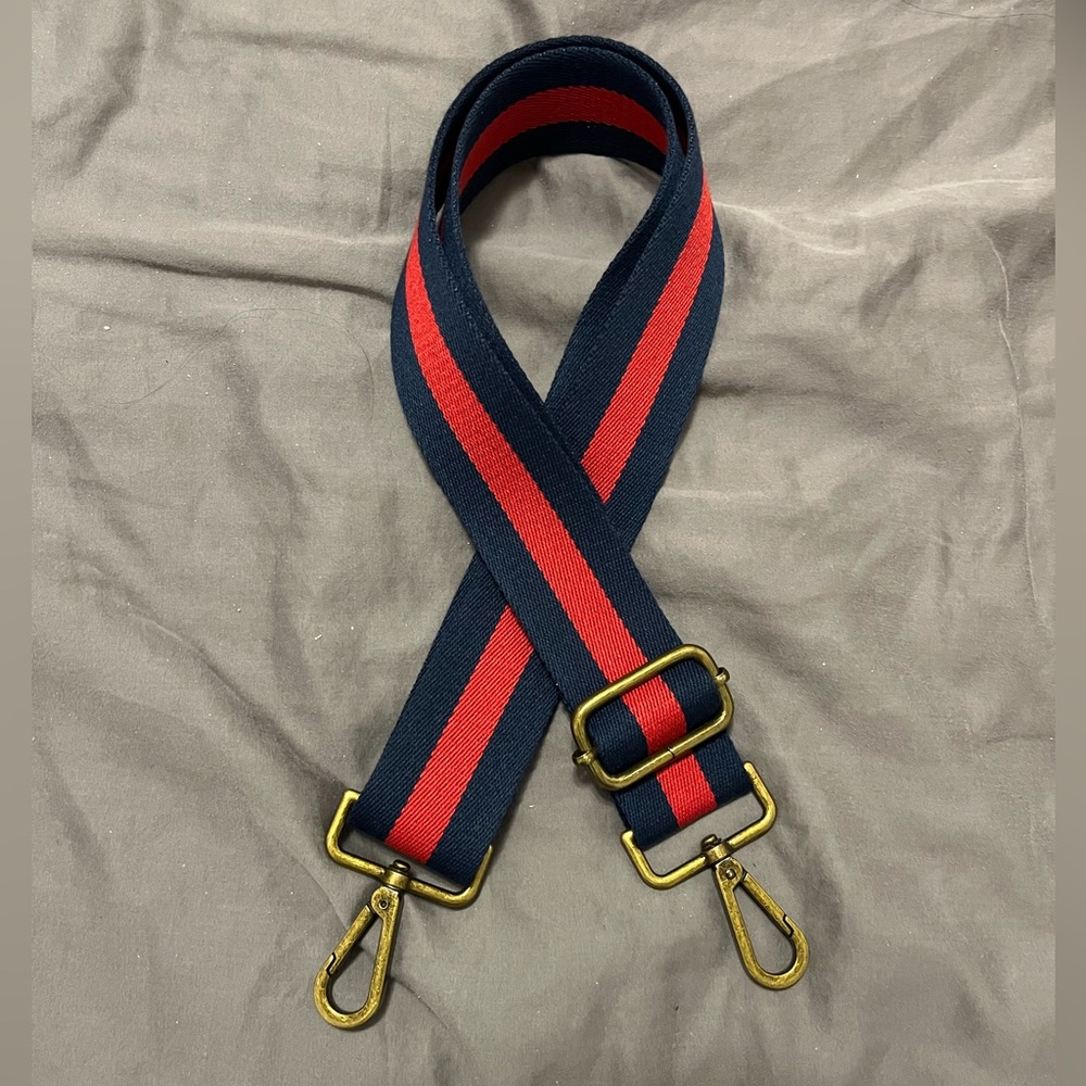 Striped Crossbody Strap